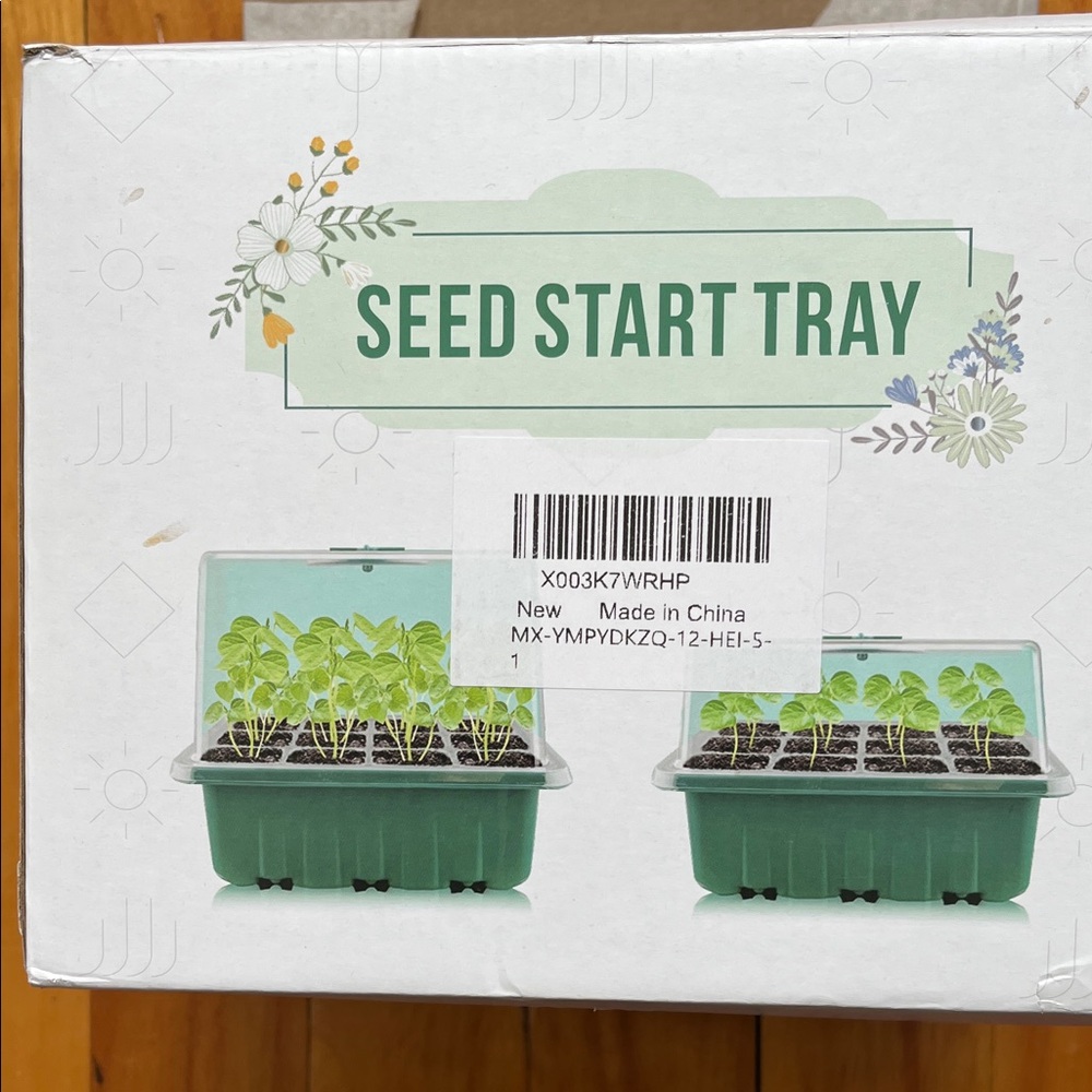 Green Seed Start Tray